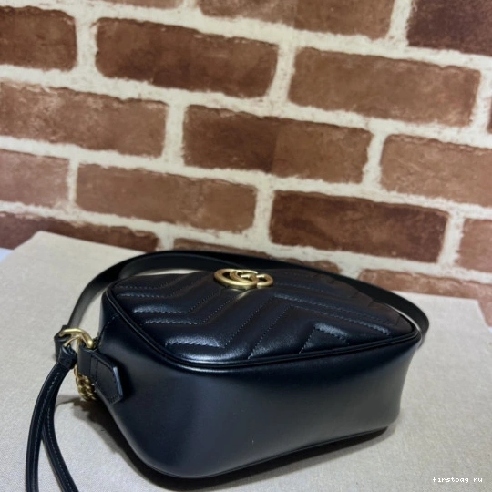 First bag ru GG Marmont shoulder mini GUCCI bag 0714